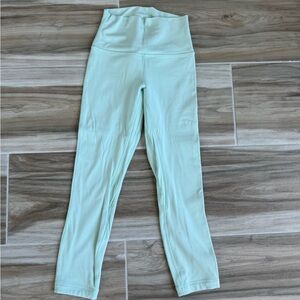 Lululemon Delicate Mint Leggings